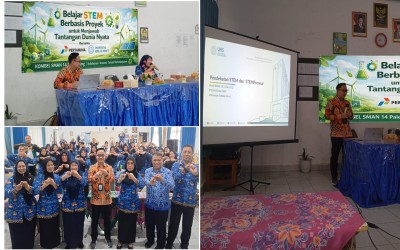 Belajar STEM Berbasis Proyek untuk Menjawab Tantangan Dunia Nyata di SMAN 14 Palembang